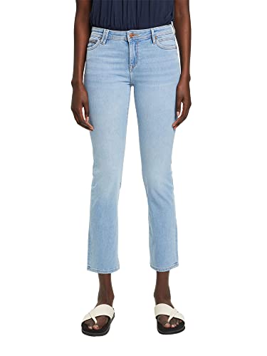 edc by ESPRIT jeansy damskie, 903/Blue Light Wash, 34W / 32L