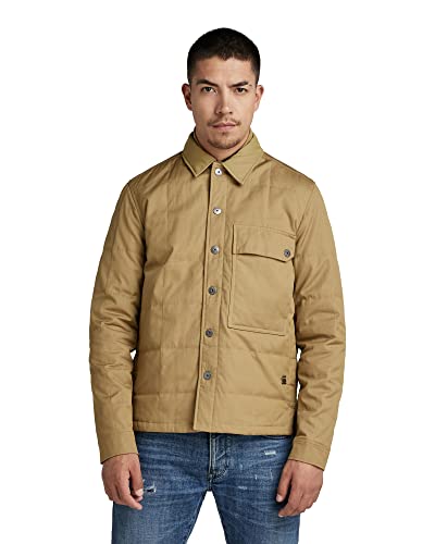 G-STAR RAW Postino pikowana kurtka męska, Braun (Fennel Seed 9706-c961), XXL