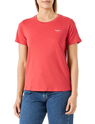 Pepe Jeans Damska koszulka na klatkę piersiową Wendy Studio, czerwona, XL, Czerwony studio, XL