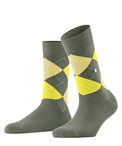 Burlington Queen skarpety damskie z bawełny ekologicznej, Grün (Jungel 7825), 36-41 EU