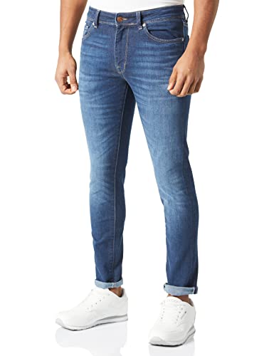SELETED HOMME spodnie męskie jeans, niebieski (Dark Blue Denim), 30W / 32L