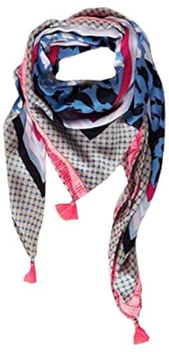 STREET ONE Damski szalik 114 Happy Blue, A, Happy Blue, A
