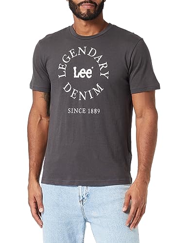 Lee Legendary Circle Tee T-shirt męski, czarny, XL