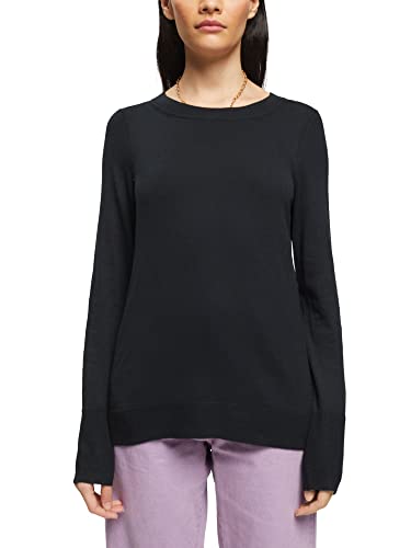ESPRIT Damski sweter 993EE1I302, 001/BLACK, M, 001/Black, M