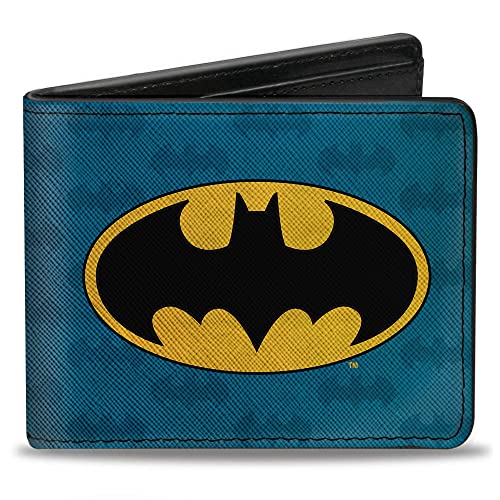 Buckle-Down Unisex – portfel dwustronny dla dorosłych Batman dwustronny, wielokolorowy, jeden rozmiar
