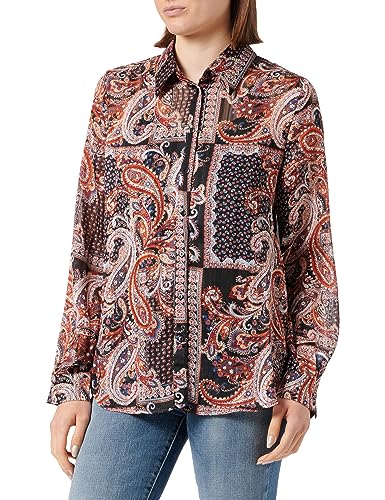 Sidona Bluzka damska, czarny wielokolorowy, XL