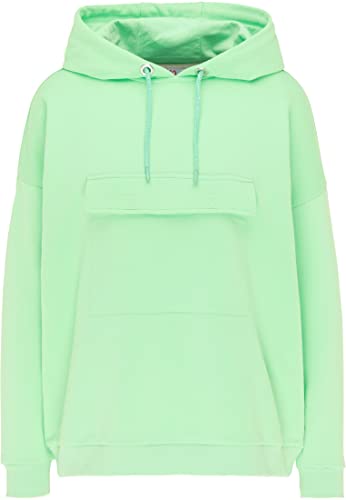 myMo Damska bluza z kapturem blond, miętowa, XS, miętowy, XS