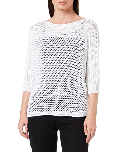 TILDEN Damski sweter z dzianiny 39431319, biały, M, biały (wollweiss), M