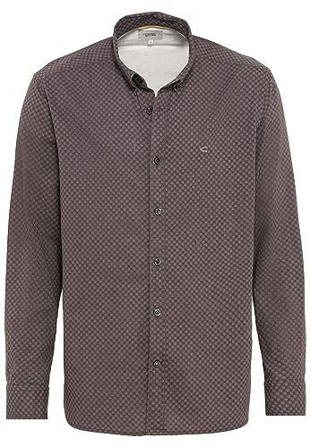 camel active koszula męska, szary (Stone Grey), XXL