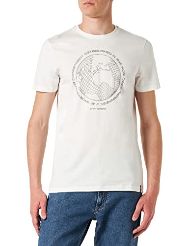 4F T-shirt męski, Tsm026 Tshirt, złamany biały, L, złamana biel, L