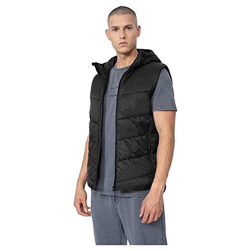 Kurtka męska 4F Down, DEEP BLACK, XXL
