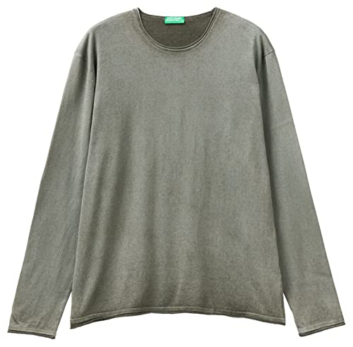 United Colors of Benetton Sweter męski, Szary 7z9, S