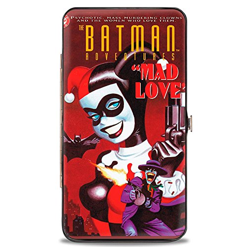 Buckle-Down Damski portfel na zawiasy - Harley Quinn Joker, wielokolorowy, jeden rozmiar