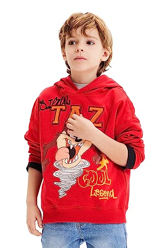 Desigual Chłopięcy kardigan Tasmania, czerwony, XL