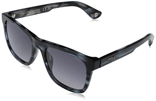 Police Unisex SPLE37N okulary przeciwsłoneczne, brązowe, rozmiar 56, brązowy, 56