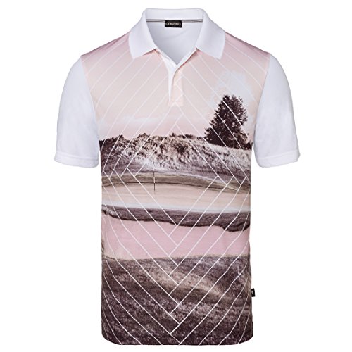 Golfino Mens Printed Polo 100 50