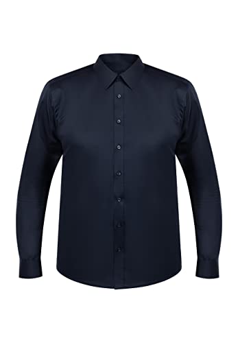 Colina Męska koszula biznesowa 31923988-CO02, granatowa, 37, morski, 37