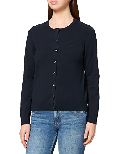 Tommy Hilfiger Damski kardigan Heritage Button-up, Midnight, M
