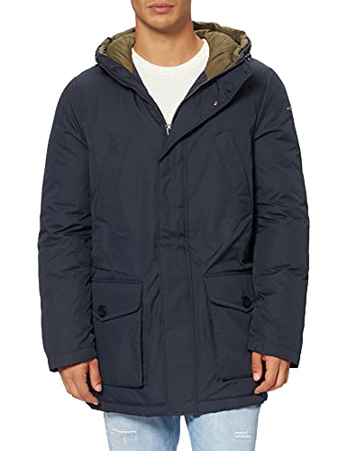 Geox M Calgary Long JKT Parka męska, niebieski (Blue Nights F4386), 50