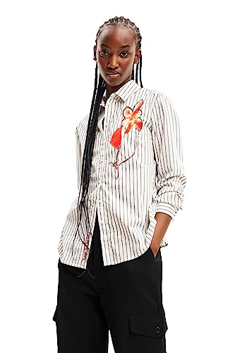Desigual Damska bluza Cam_Florenca, biały, M