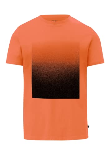 Q/S by s.Oliver T-shirt męski, krótki rękaw, pomarańczowy, S