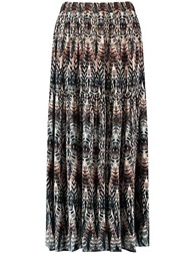 Gerry Weber Spódnica damska, Niebieski we wzory, 48