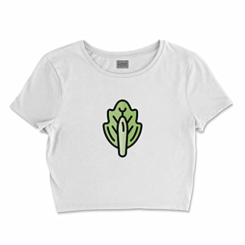 Bona Basics, Damski T-shirt basic, z nadrukiem cyfrowym, 100 bawełny, biały, swobodny, damski top, rozmiar: L, biały, L Krótki