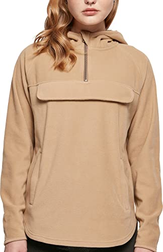 Urban Classics Damska bluza polarowa z kapturem TB4763 Bluza z kapturem Kobiety , beżowy unionowy , S