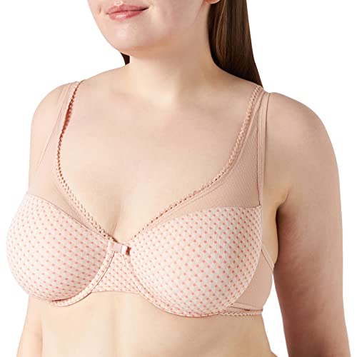 Variance SECRETE Allure Mode_SG A/A Biustonosz Balconnet, Beige Print, 90 B Kobiety, Beżowy nadruk, B