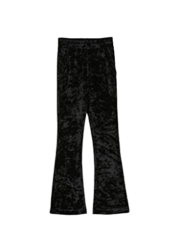 s.Oliver Junior legginsy dziewczęce, czarne, 122, czarny, 122 cm