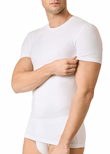 GOLDEN LADY Męski T-shirt z okrągłym dekoltem, biały, XL (DE), biały, XL