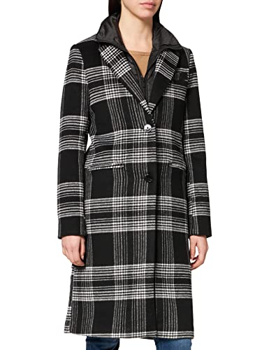 Desigual Damska kurtka Abrig_agatha Christi, czarny, M