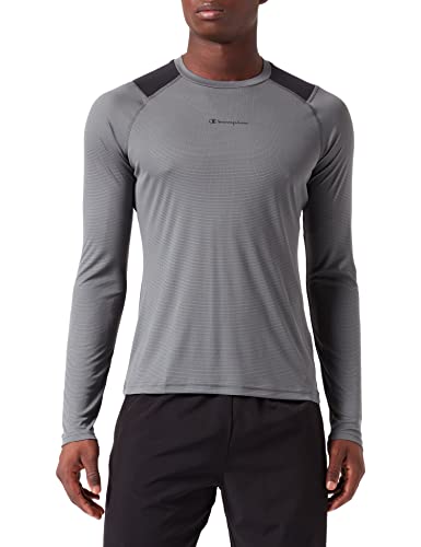 Champion t-shirt męski c-tech, Rurka karabinu/czarny, S