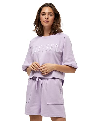 DESIRES Damska bluza Jade GOTS Sweat Shirt, Pas. liliowy, L