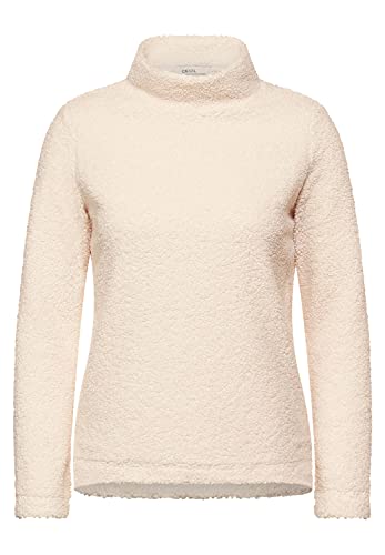 Cecil T-shirt damski, Teddy Cream Beige, L