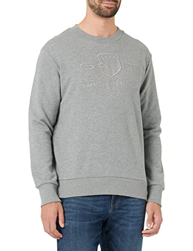 GANT Sweter męski, szary melanż, 5XL