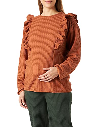 Supermom Damski Top Abby Long Sleeve T-Shirt, Mocha Bisque-P946, S