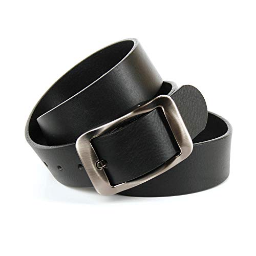 Anthoni Crown Pasek męski, Czarny (Schwarz 010), 40 (Producent rozmiar 90)