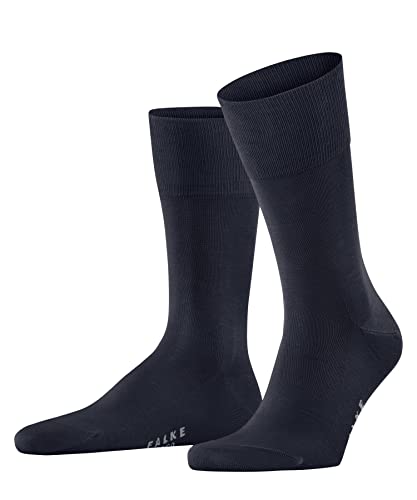 FALKE Mężczyźni Skarpety Tiago M SO Organiczna Bawełna jednokolorowe 1 Para, Niebieski (Space Blue 6116), 45-46