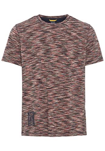 camel active Koszulka męska 409745/1T24, kolor czerwony (Coral Red), M, Coral Red, M