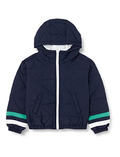 United Colors of Benetton 48 FR Wyściełana kurtka, niebieska 252, XL chłopięca, Niebieski 252, XL