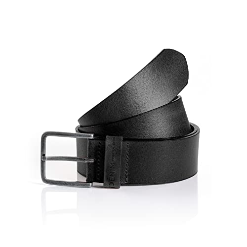 TOM TAILOR Denim Męski pasek TTDDUSTIN, czarny, 80, czarny