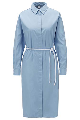 BOSS bluza damska carusa, niebieski (Light/Pastel Blue 450), 36
