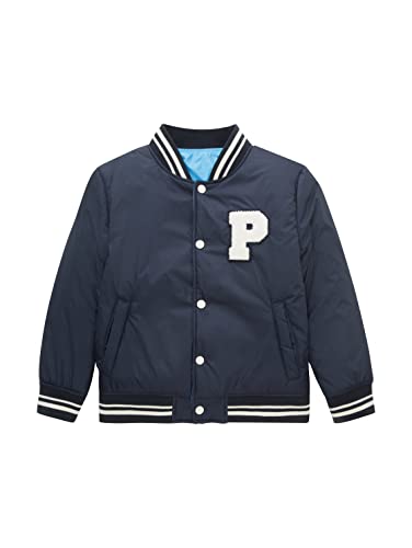 TOM TAILOR Chłopcy Kurtka 1035073, 10668 - Sky Captain Blue, 104-110