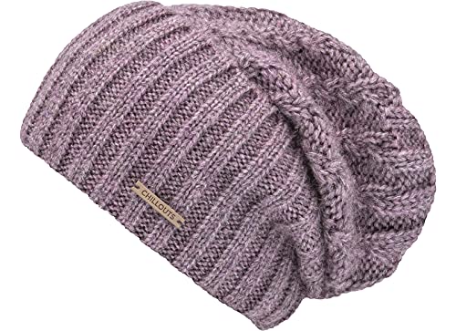 CHILLOUTS Damska czapka Yves Hat Beanie, śliwka, jeden rozmiar