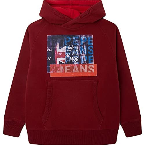 Pepe Jeans Omar bluza chłopięca, 286 burnt Red, 4 lat