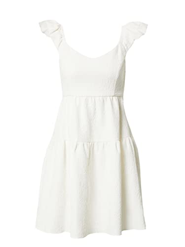 Naf Naf Angel R1 Sukienka, Ecru, 34 Kobiety, Ecru, 32