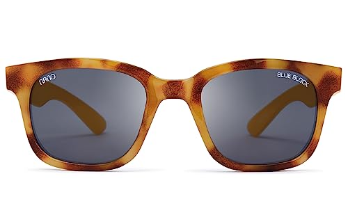 NANO Briny Okulary Unisex dla dzieci, Carey/Matowy Żółty, 43/20