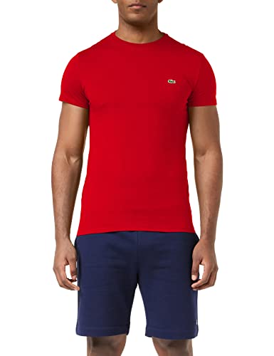 Lacoste Męski T-shirt, czerwony, 5XL