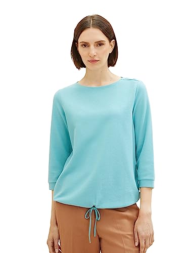 TOM TAILOR T-shirt damski, 10426-letni morski, XXL